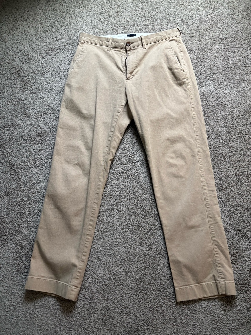 J. Crew Men’s Tan Chino Slacks